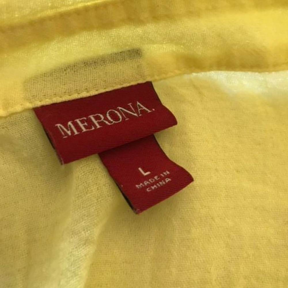 Linen Button Up - Picture 2 of 2